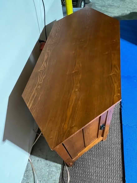 Photo of free Small tv stand/entertainment center (South Kingston, near Rt 125) #1