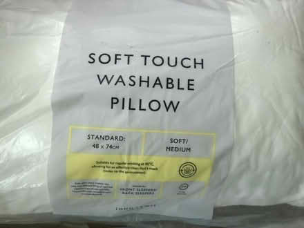 Photo of free 2 new synthetic pillows (Totteridge HP13) #3