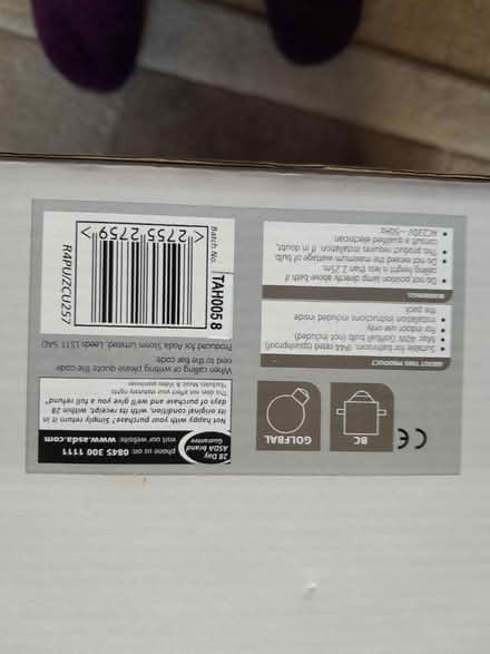 Photo of free Flush Fitting Ceiling Light (Burbage) #3