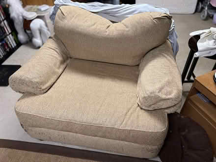 Photo of free Beige Oversized Comfy Armchair (Affton, MO 63123) #1