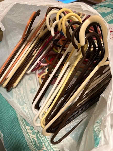 Photo of free Hangers - plastic (Monrovia - off Bartholows Road) #2