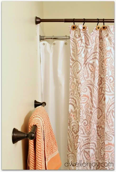 Photo of Shower Curtain Tension Rod (Woodingdean) #1
