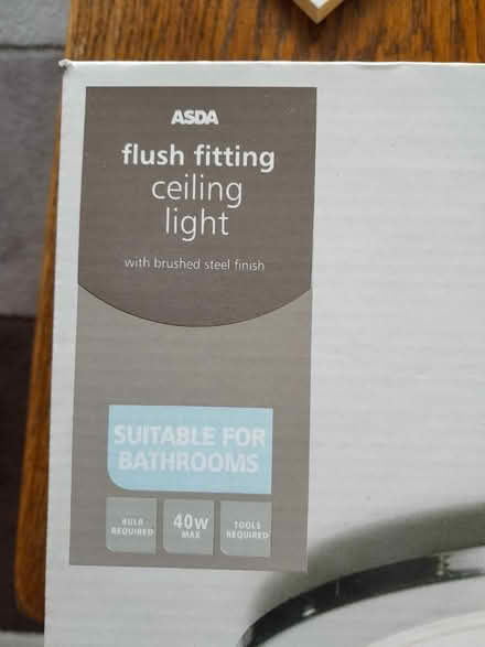 Photo of free Flush Fitting Ceiling Light (Burbage) #1