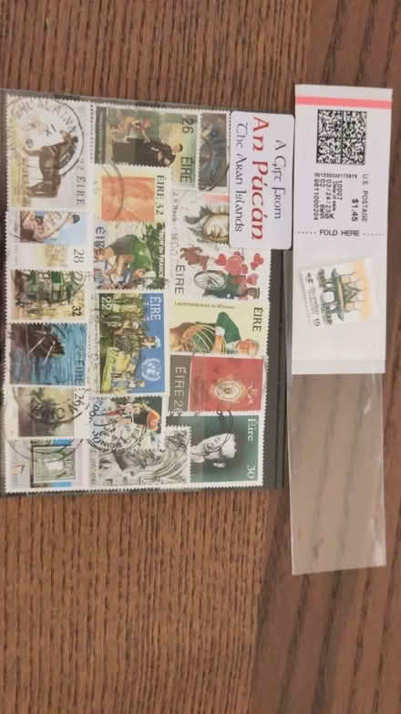 Photo of free Irish US and Thai Stamps (Clifton BS8) #1