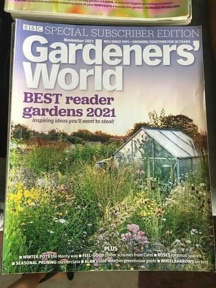 Photo of free Gardenerβs world magazines (Batheaston) #1