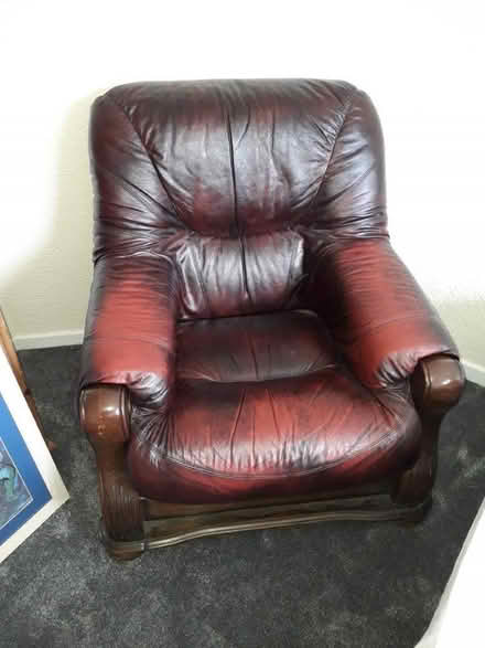 Photo of free Sofa & Chair (Lyme Green SK11) #1