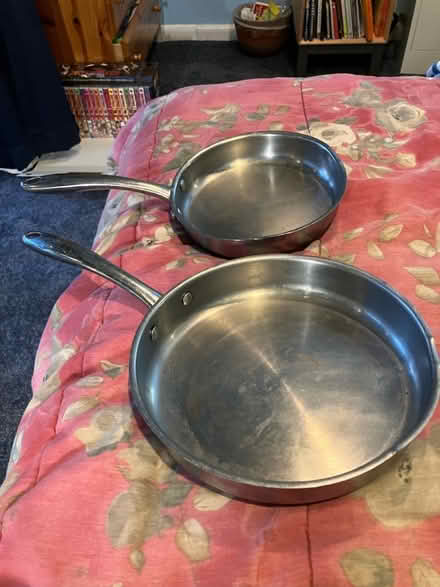 Photo of free 2 Frying pans (RestonWater resistant) #1