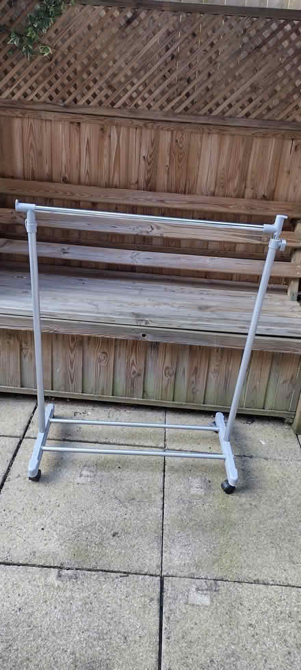 Photo of free Clothes hanging rails, adjustable height (Gwernymynydd CH7) #2