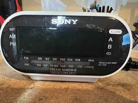 Photo of free Sony radio alarm clock (Bothell - Canyon Park) #1