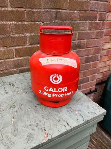 Photo of free Empty Calor 3.9Kg Propane Cylinder (Red) (St John's WR2) #1