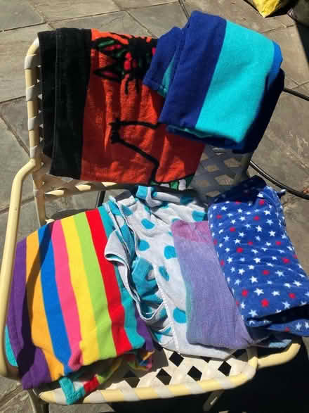 Photo of free 6 beach towels (RestonWater resistant) #1