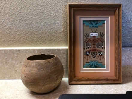 Photo of free Navajo bowl and Sand Painting (Capitol Hill) #1