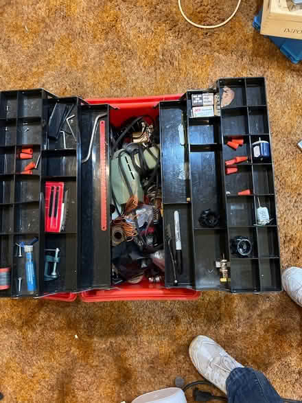 Photo of free Red Plastic Sears Toolbox (Briarcliffe, Wheaton) #2