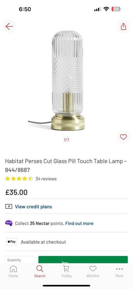 Photo of free 2 x dimmable touch lamps (Leam Lane gateshead NE10) #2