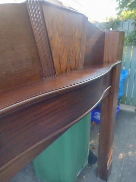 Photo of free 1930s wooden fire surround (Kents Bank LA11) #2