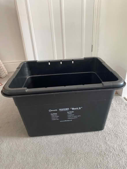 Photo of free Plastic crate (Sale M33) #1