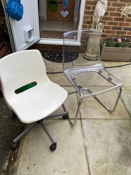 Photo of free IKEA chairs (LU7) #1