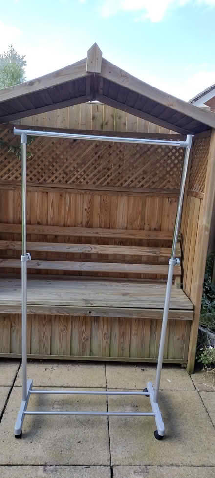 Photo of free Clothes hanging rails, adjustable height (Gwernymynydd CH7) #3