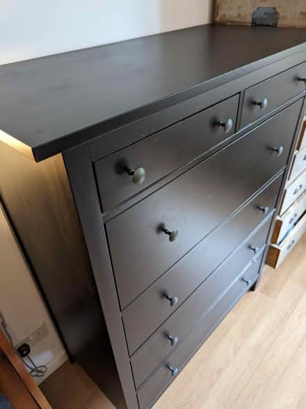 Photo of free IKEA HEMNES Chest of 6 Drawers Black (Colchester CO1) #1