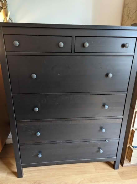 Photo of free IKEA HEMNES Chest of 6 Drawers Black (Colchester CO1) #2