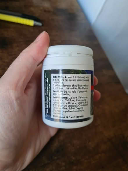 Photo of free L-Theanine food supplement (Forest Gate) #2