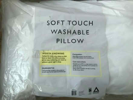Photo of free 2 new synthetic pillows (Totteridge HP13) #1