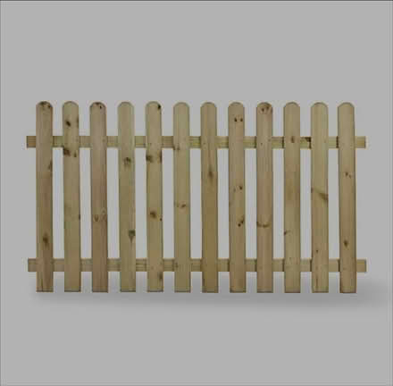 Photo of 3 or 4 fence picket fence panels (Malvern WR14) #1