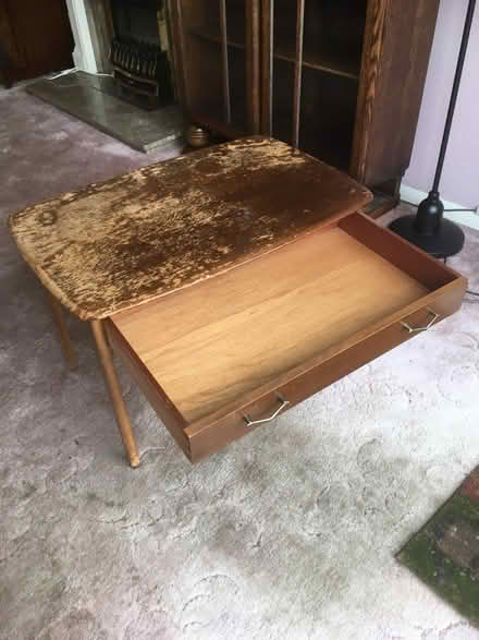 Photo of free Small coffee table with drawer (DE6) #2