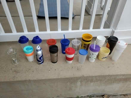 Photo of free Reusable plastic cups, etc (East Longmont) #1