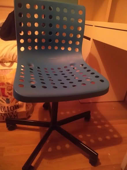 Photo of free Ikea office desk & chair (N7 Holloway Road) #2