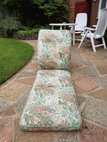 Photo of free Sun Lounger Cushion (Hassocks BN6) #1