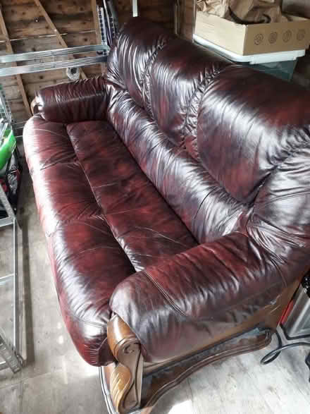 Photo of free Sofa & Chair (Lyme Green SK11) #2
