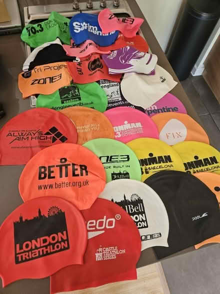 Photo of free 26 swim caps (Tower Hill/Shadwell) #1