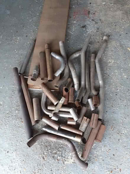 Photo of free Bits of old car exhaust pipe , (Croham CR2) #1