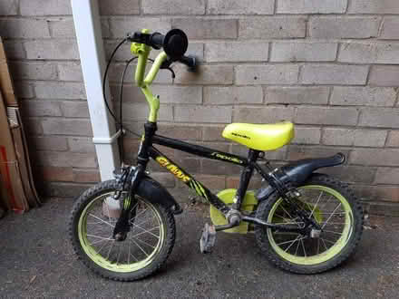Photo of free Kids first bike plus stabilisers (Market Deeping CP) #1