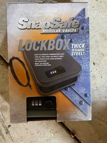 Photo of free Lockbox (Westerville) #1