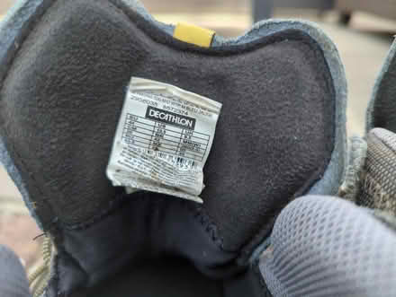 Photo of free Quechua hiking boots UK 9.5, EU 44 (Raynes Park SW20) #3