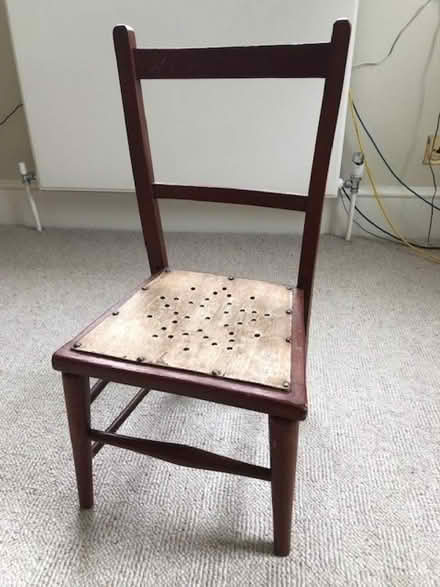 Photo of free Antique child's chair (Coombe KT3) #4