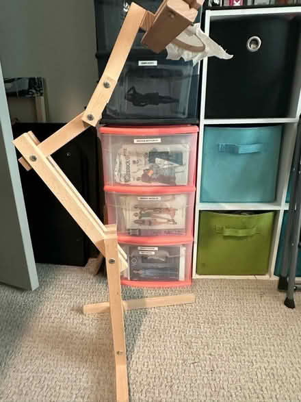 Photo of free Adjustable embroidery hoop holder (University City) #2