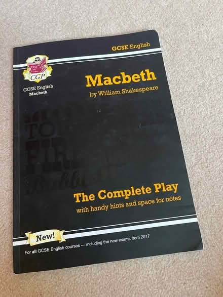 Photo of free Macbeth complete play study guide (RH1) #1