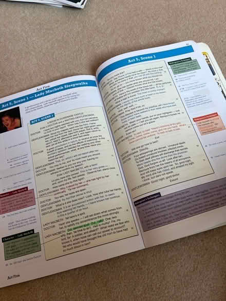Photo of free Macbeth complete play study guide (RH1) #4