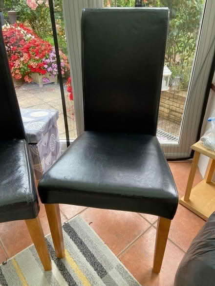Photo of free 4 very comfortable dining chairs (Borough green TN15) #4