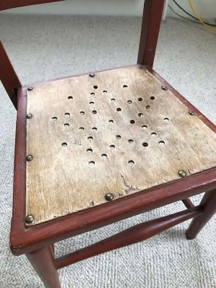 Photo of free Antique child's chair (Coombe KT3) #2