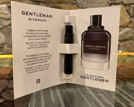 Photo of free Givenchy Gentleman Cologne (Tribeca/UWS/Queens) #1