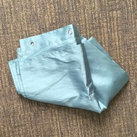 Photo of free Turquoise Shower Curtain (Saugus) #1