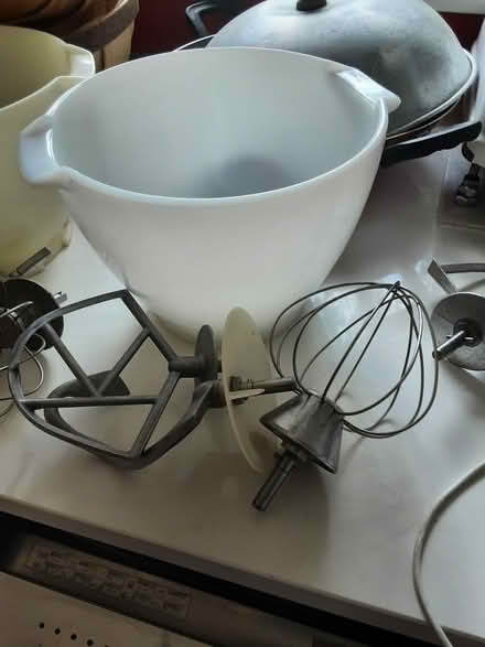 Photo of free Kenwood mixing bowls and beaters (Ashurst Wood RH19) #1