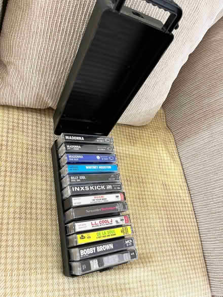 Photo of free Tape cassettes with storage box (Streetsville) #2