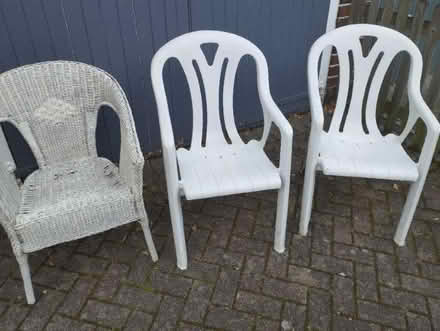 Photo of free 3 garden chairs (Cannon Park CV4) #1