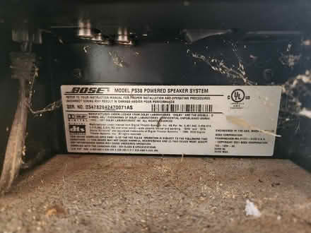 Photo of free older Bose surround sound system (virgil) #3
