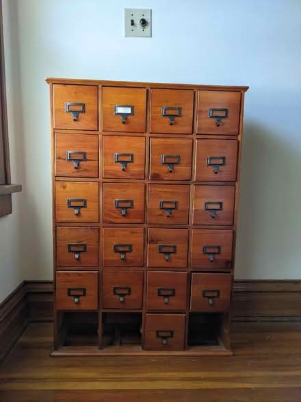 Photo of free Old chemist's cabinet (Fort Washington MD) #1